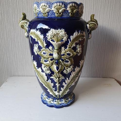 Grand vase Fives Lille Gustave Debruyn 37 cm, Antiquités & Art, Antiquités | Vases, Enlèvement ou Envoi