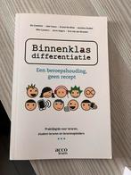 Binnenklasdifferentiatie, een beroepshouding, geen recept, Boeken, Ophalen of Verzenden, Annelies Houben; Jarno Segers; Wim Lauwers; Els Castelein; Jo...