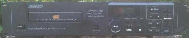 CD-speler met pitch-control 19 inch, TV, Hi-fi & Vidéo, Lecteurs CD, Utilisé, Autres marques, Enlèvement ou Envoi