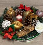 Prijs van de kersttafelkrans: 10€, Huis en Inrichting, Woonaccessoires | Kransen, Ophalen of Verzenden, Zo goed als nieuw