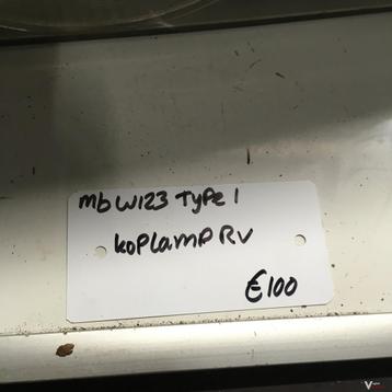 Mercedes W123 Type 1 Koplamp Rechtsvoor  beschikbaar voor biedingen