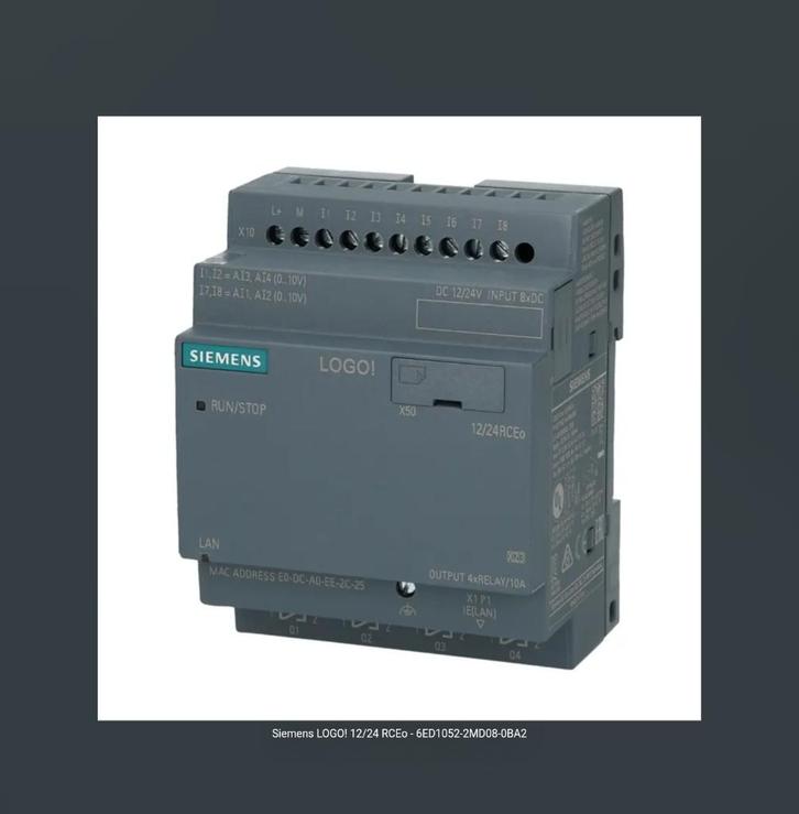 Siemens Logo 8.4 basismodule 12/24RCEo, Hobby en Vrije tijd, Elektronica-componenten, Nieuw, Ophalen of Verzenden