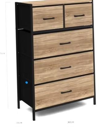 Neuf.Commode design industriel 60x30x90H.Chêne Sonoma., Maison & Meubles, Armoires | Commodes, Neuf, Moins de 100 cm, 50 à 100 cm