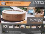 Intex 28431E PureSpa Plus draagbare opblaasbare spa, Tuin en Terras, Bubbelbaden en Hottubs, Ophalen of Verzenden, Nieuw, Afdekzeil