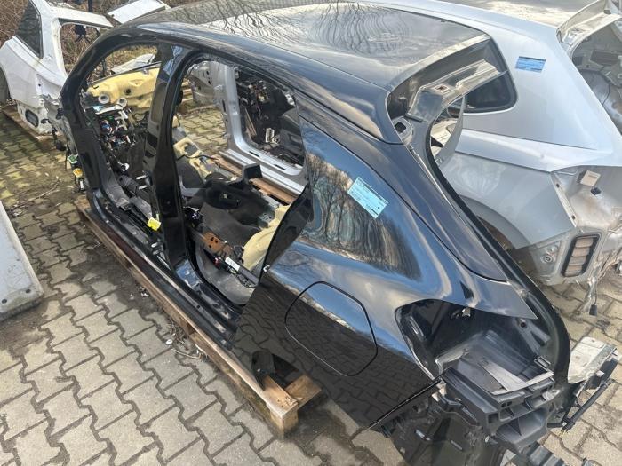 Snijdeel links-achter van een Opel Corsa (KTV), Auto-onderdelen, Carrosserie, Opel, Gebruikt, 3 maanden garantie, Ophalen of Verzenden
