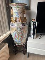 Chineese vaas familie rose met stempel, Antiek en Kunst, Ophalen