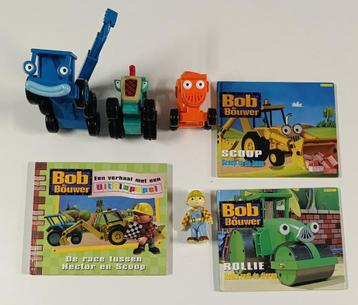Bob de Bouwer pakket (boekjes + speelgoed) beschikbaar voor biedingen
