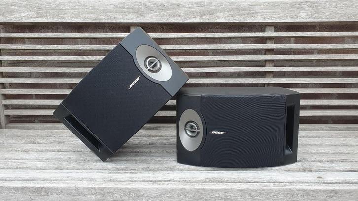 Bose 201V speakers, Audio, Tv en Foto, Luidsprekerboxen, Zo goed als nieuw, Front, Rear of Stereo speakers, 60 tot 120 watt, Bose