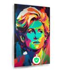 Princess Diana portret Poster 40x60cm mat., Huis en Inrichting, Woonaccessoires | Schilderijen, Tekeningen en Foto's, Minder dan 50 cm