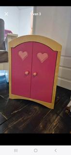Poppenkleerkast, Kinderen en Baby's, Ophalen of Verzenden, Zo goed als nieuw, Kast