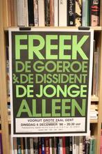 FREEKDE JONGE DE GOEROE & DE DISSIDENT 1988 affiche, Verzamelen, Ophalen of Verzenden