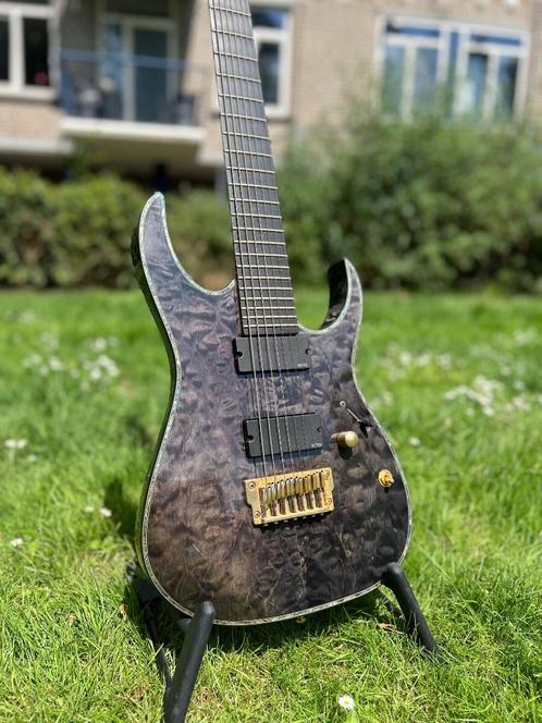 Ibanez RGIX27FEQM 7-string, Muziek en Instrumenten, Snaarinstrumenten | Gitaren | Elektrisch, Zo goed als nieuw, Solid body, Ibanez