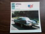 Imperial, Kaiser, Mercury, Mirage, Penske, Rambler - Fiches, Verzamelen, Ophalen of Verzenden, Zo goed als nieuw, Auto's