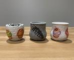 Kleine bloempotjes bewerkt met decoupage van servetten, Ophalen, Nieuw