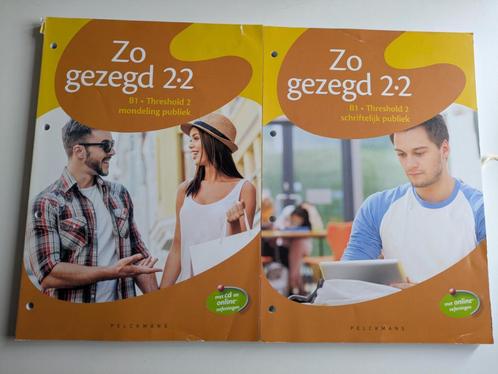 Zo gezegd 2.2 (Mondeling + Schriftelijk), Boeken, Schoolboeken, Zo goed als nieuw, Ophalen of Verzenden