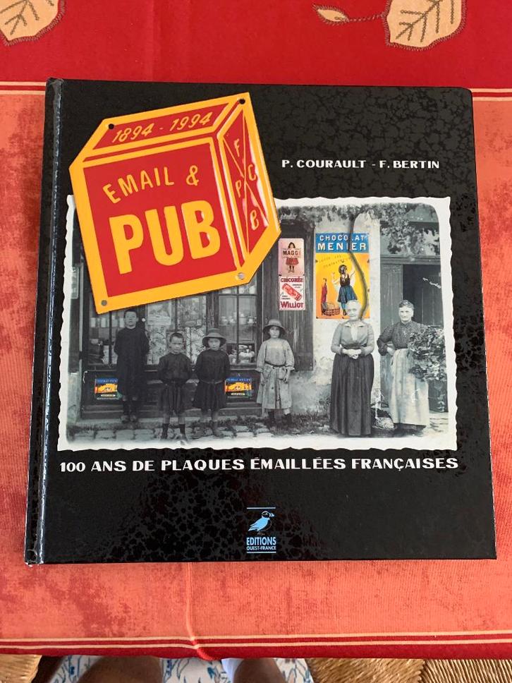 Geëmailleerd bordenboek, Verzamelen, Merken en Reclamevoorwerpen, Gebruikt, Overige typen, Ophalen of Verzenden