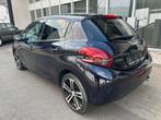 Peugeot 208 1.2i GT Line Automaat in goede staat, Auto's, Peugeot, Automaat, Blauw, Leder, Bedrijf