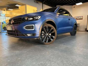 Volkswagen T-Roc Cabriolet 1.5 TSI R-Line DSG edition blue 1, Autos, Cuir, Achat, Cabriolet, Noir