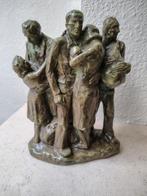 Maurice Vander Meeren Seizoensarbeiders familieafscheid, Ophalen of Verzenden, Brons