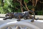 een bronzen panter, lengte: 60 cm !, Antiek en Kunst, Ophalen, Brons