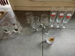 Verschillende glazen Palm - Duvel - Vedett en Bacardi, Ophalen, Gebruikt