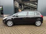 Opel Corsa Benzine - 5 deurs/Airco/alu velgen, Autos, Opel, 5 places, Noir, Tissu, Carnet d'entretien