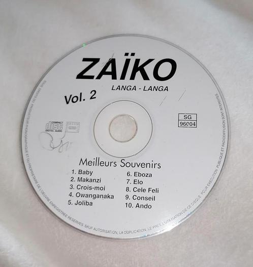 Zaïko langa - langa volume 2 meilleurs souvenirs, CD & DVD, CD | Autres CD, Utilisé, Enlèvement ou Envoi