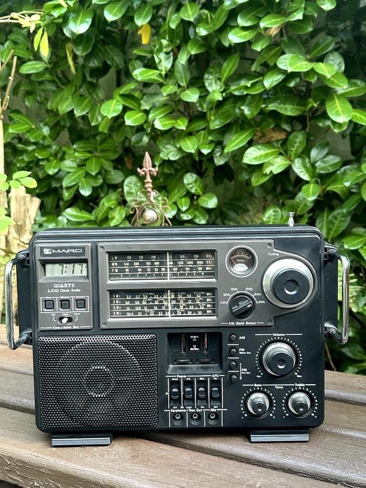 Prachtige vintage Japanse wereldontvanger MARC van 1980-120€, Audio, Tv en Foto, Radio's, Zo goed als nieuw, Radio, Ophalen of Verzenden