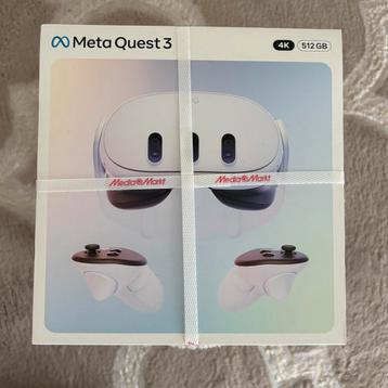 Meta Quest 3 512GB, Neuf, Casque gamer, On-ear, Sans fil