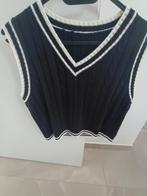 Shein - kabel gebreide vest (mt L), Kleding | Dames, Zwart, Maat 42/44 (L), Nieuw, Ophalen of Verzenden