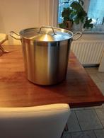 Ketel 18 liter stainless steel, Ophalen, Zo goed als nieuw