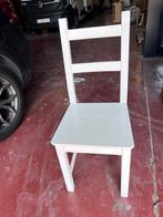 Set van 3 witte stoelen, Ophalen, Gebruikt, Wit