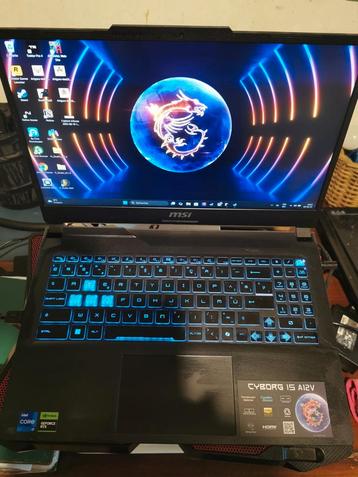 PC Gamer MSI CYBORG 15 A12V (assuré), MSI, Enlèvement ou Envoi, Comme neuf, Gaming
