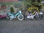 50€  voor  3 Meisjesfietsen &1 Mtb 4 opknap fietsen, Ophalen, Popal Raleigh, Gebruikt, Handrem