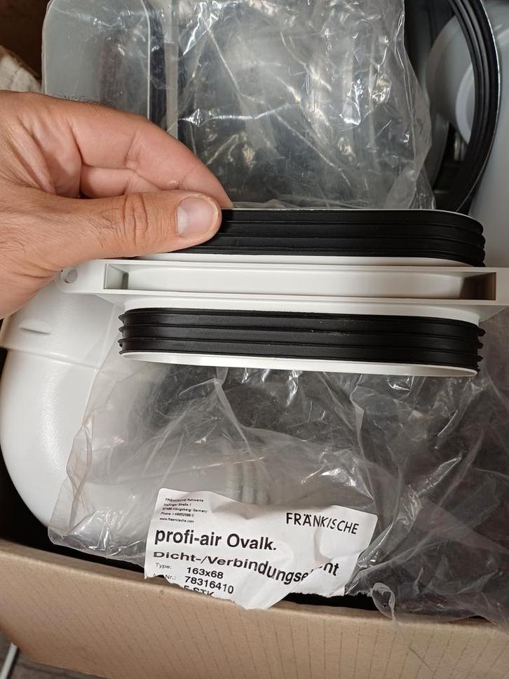 Diverse Materialen Ventilatie, Doe-het-zelf en Bouw, Ventilatie en Afzuiging, Nieuw, Ophalen