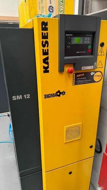 kaeser sm12 compressor disponible aux enchères