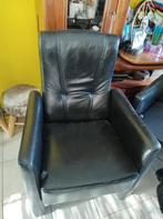 Spotprijs! 4 lederen Clubzetels voor 20€, Huis en Inrichting, Ophalen