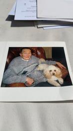 Met hond, Verzamelen, Ophalen of Verzenden, Bidprentje