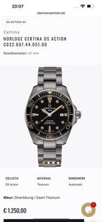 Certina mannen horloge, Ophalen, Nieuw