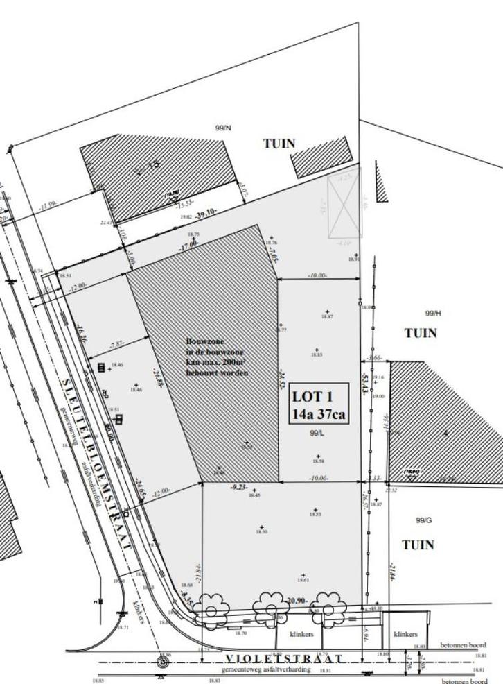 Uniek perceel 14a37ca voor open bebouwing in O-L-V-Olen, Immo, Gronden en Bouwgronden, 1000 tot 1500 m², Verkoop zonder makelaar