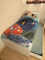 Bopita Bed kinderbed met bedlade, Huis en Inrichting, Slaapkamer | Bedden, Ophalen, Eenpersoons, Hout, 100 cm