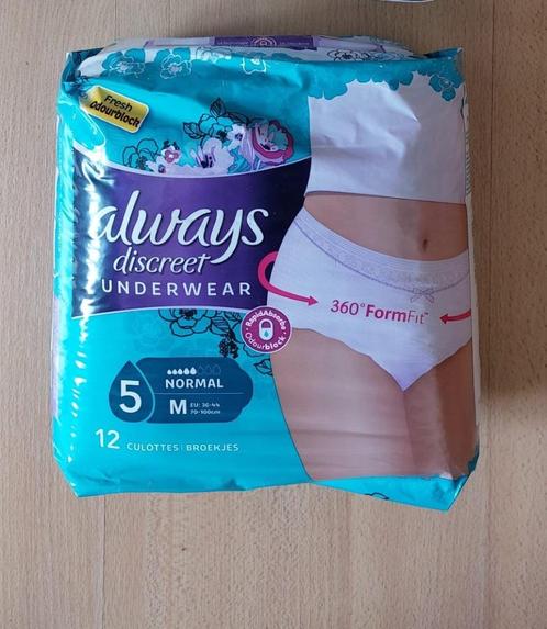 incontinentie Always discreet broekjes voor urineverlies M, Diversen, Verpleegmiddelen, Nieuw, Ophalen of Verzenden
