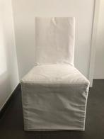 6 eetkamerstoelen, Huis en Inrichting, Stoelen, Ophalen, Zo goed als nieuw, Wit, Vijf, Zes of meer stoelen