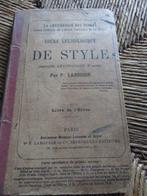 cours lexicologique de style par P Larousse 1887, Livres, Livres d'étude & Cours, Utilisé, Enlèvement ou Envoi