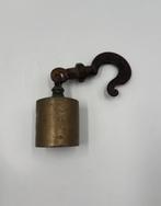 Ancien Poids de Balance en Laiton avec crochet , 6,9kg, Antiquités & Art, Enlèvement ou Envoi