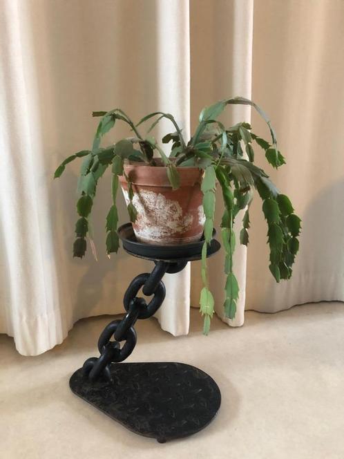 Vintage Scheepsketting Plantenstaander, Huis en Inrichting, Woonaccessoires | Zuilen en Pilaren, Gebruikt, Ophalen of Verzenden