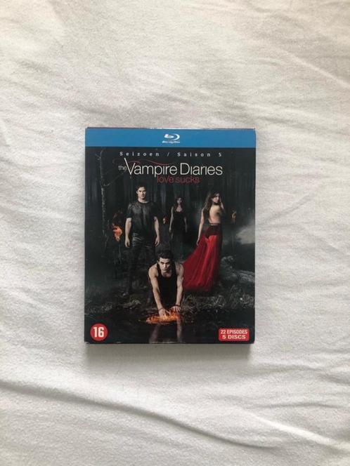 Vampire Diaries (Seizoen 5) (Blu-ray), Cd's en Dvd's, Blu-ray, Zo goed als nieuw, Drama, Ophalen of Verzenden