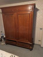Antieke kleerkast, Huis en Inrichting, Kasten | Kleerkasten, Ophalen, Gebruikt, Met hangruimte, 200 cm of meer