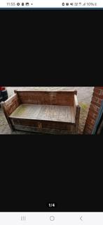 Houten Zitbank 1m20, Ophalen, Gebruikt