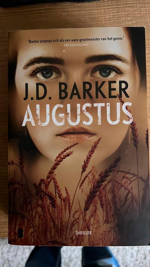 J.D. Barker - Augustus, Boeken, Thrillers, Zo goed als nieuw, Ophalen